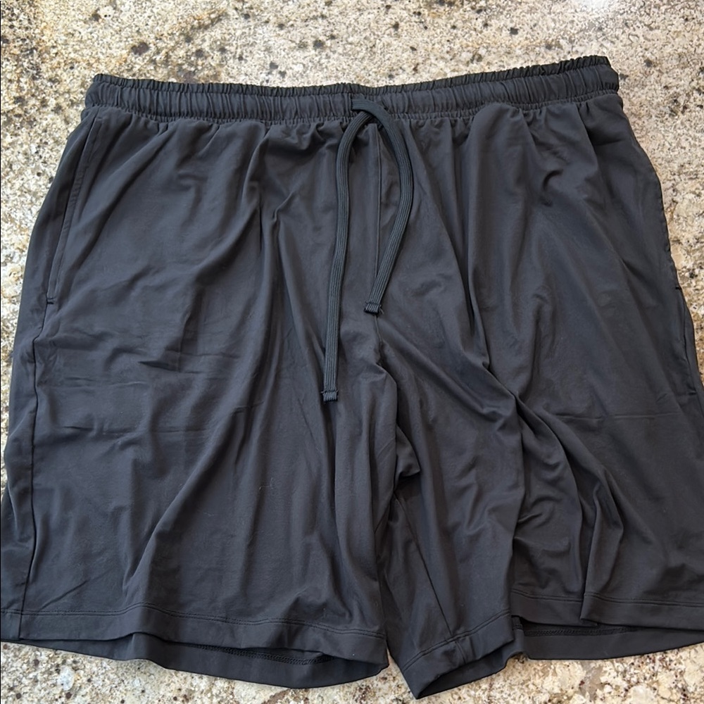 Men's Black Athletic Shorts